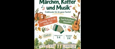 Event-Image for 'M&auml;rchen, Koffer und Musik-Erz&auml;hlzauber f&uuml;r die ganze Familie'