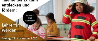 Event-Image for 'PH Luzern Infomarkt am 13. November 2026: Lehrer*in werden!'