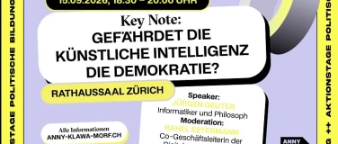 Event-Image for 'Gef&auml;hrdet die k&uuml;nstliche Intelligenz die Demokratie?'