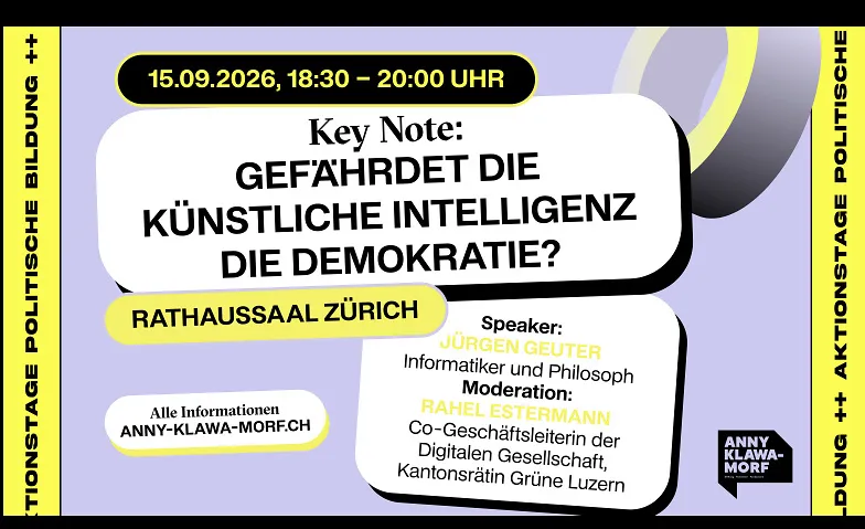 Gefährdet die künstliche Intelligenz die Demokratie?