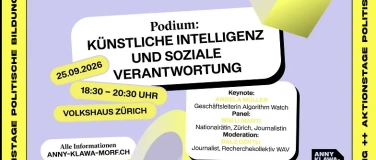 Event-Image for 'K&uuml;nstliche Intelligenz und soziale Verantwortung'