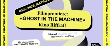 Event-Image for 'Vorpremiere &bdquo;Ghost in the Machine&ldquo;'
