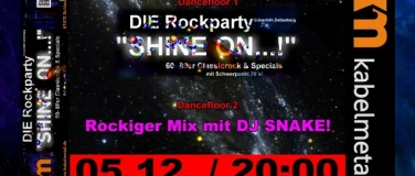 Event-Image for 'Rockparty auf 2 Dancefloors! 60s-2000er!'