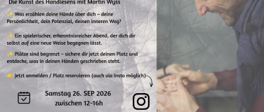 Event-Image for 'Kurz - Handlesungen'