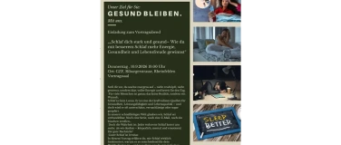 Event-Image for 'Vortragsabend "besser schlafen"'