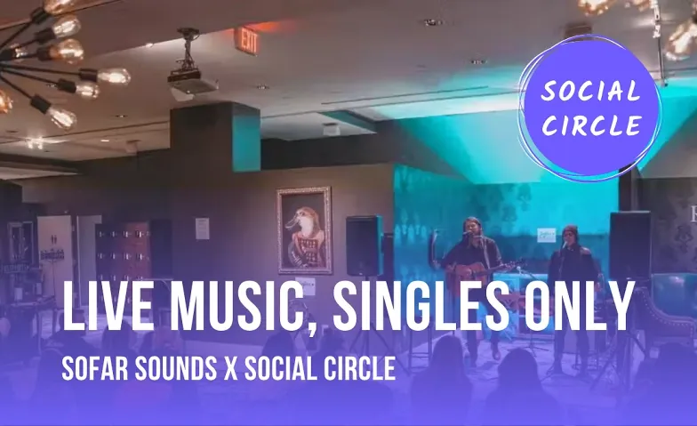 Live music, Singles only - Sofar Sounds x Social Circle, Konzerte / Pop & Rock, FINE DESIGN CULTURE