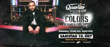 Event-Image for 'COLORS 10. OKT @QUARTIER Klub'
