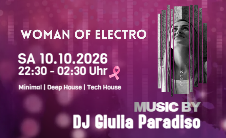 WOMEN OF ELECTRO - Part 2 Tickets