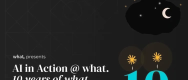 Event-Image for '23. September: AI in Action & 10 Years of what.'