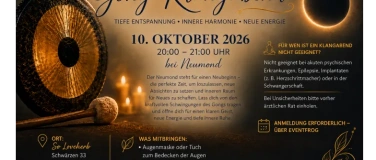 Event-Image for 'Klangbad mit dem Gong: Intentionen des Neumonds'
