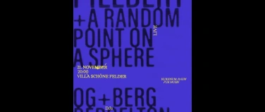 Event-Image for 'Kuriosum live : Pillbert + A Random Point on a Sphere &middot;'