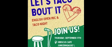 Event-Image for 'English Open Mic and Taco Night!'
