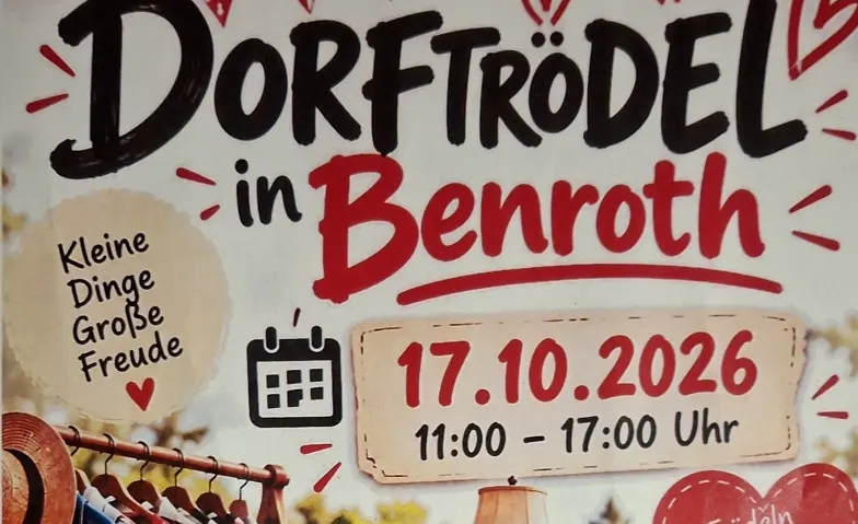 Dorftrödel Benroth (51588) 17.10.26, Märkte / Flohmarkt, Dorfhaus