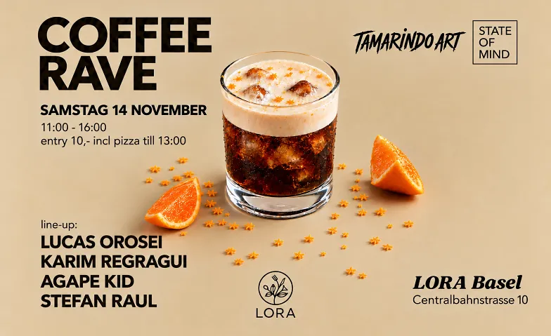 COFFEE RAVE LORA BASEL, Soirées & Fêtes / House & Techno, Lora