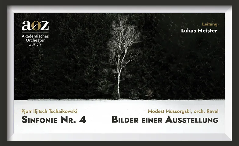 AOZ Konzert - TSCHAIKOWSKI, MUSSORGSKI, Classical Music & Operas / Classical music, Tonhalle Zürich