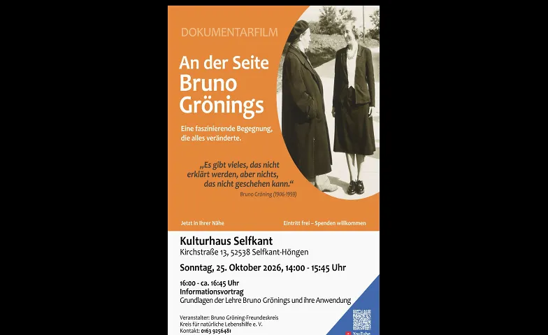 Dokumentarfilm „An der Seite Bruno Grönings“