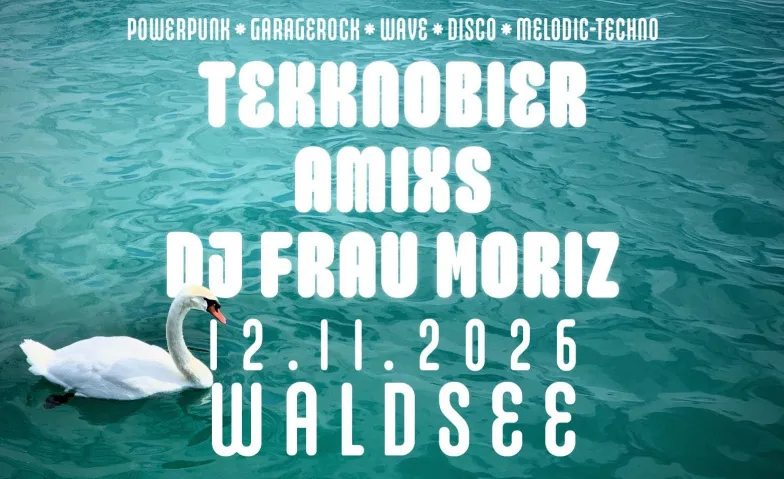 Tekknobier + Amixs + DJ frau moriz, Konzerte / Punk, Waldsee Freiburg