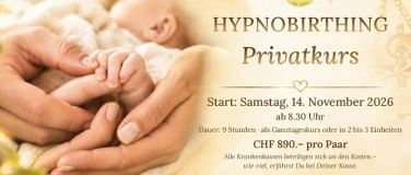 Event-Image for 'HypnoBirthing Privatkurs &ndash; Geburtsvorbereitung ganz f&uuml;r Euch'