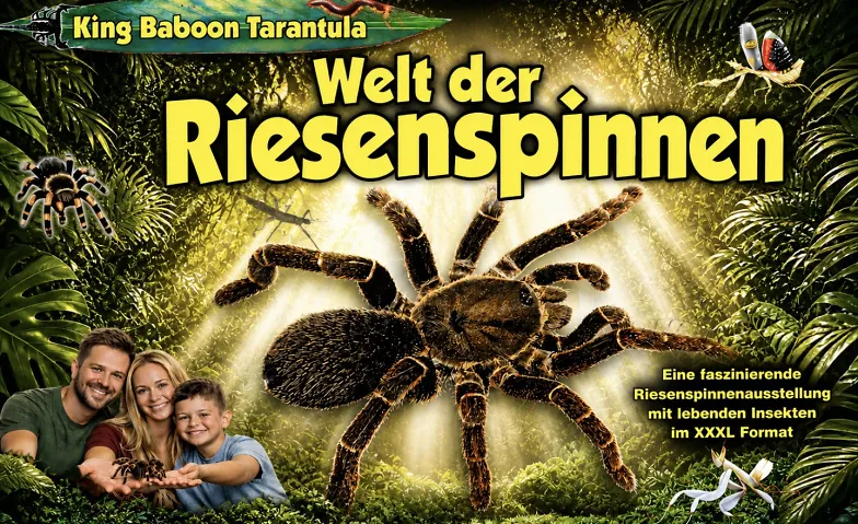 King Baboon Tarantula Welt der Riesenspinnen