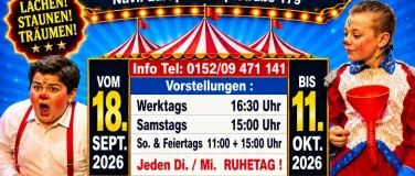 Event-Image for 'Zirkus Frank Magie des Dschungels 2026'