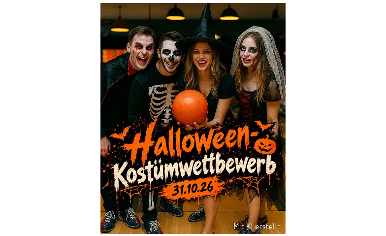 HALLOWEEN-KOSTÜMWETTBEWERB, Freizeit & Ausflüge / Ausflug, City Bowling Wiesbaden
