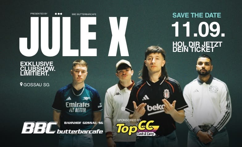 JULE X live Clubshow im BBC