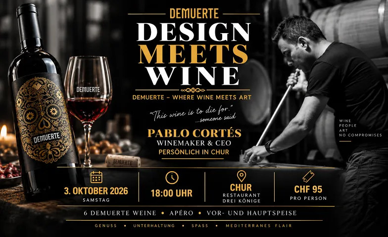 DESIGN MEETS WINE – DEMUERTE
