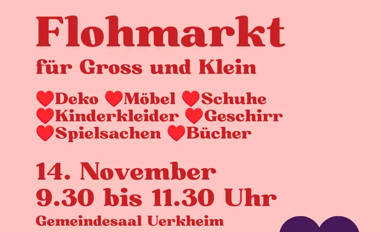 Flohmarkt für Gross und Klein