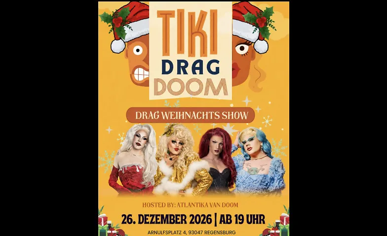 TIKI DRAG DOOM – Weihnachts Drag Show, Musicals & Shows / Travestie, Tiki Beat Bar & Club