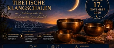 Event-Image for 'Tibetische Klangschalen &ndash; Zunehmender Mond'