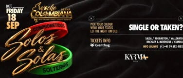 Event-Image for 'NOCHE COLOMBIANA BERNA (Solos & Solas)'