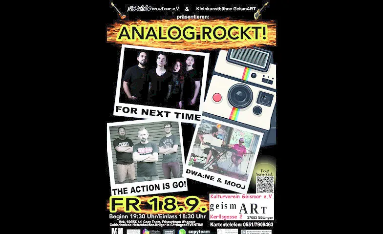 Analog Rockt! - Die Rockshow der Kleinkunstbühne Geismar