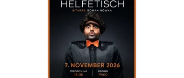 Event-Image for 'M&uuml;sl&uuml;m &ndash; &laquo;Helfetisch&raquo; mit Roman Nowka \ Scala Zofingen'