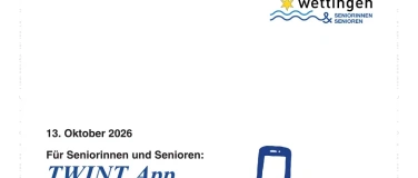 Event-Image for 'Twint-Kurs f&uuml;r Seniorinnen und Senioren (Kostenlos)'