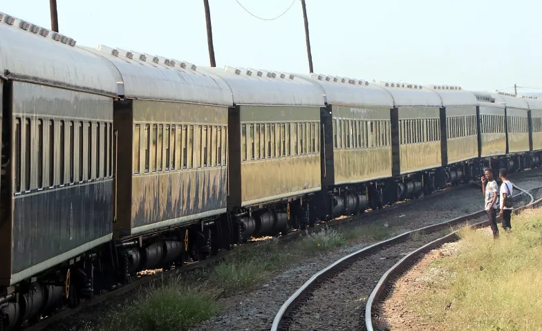 Eisenbahnfahrt mit dem 