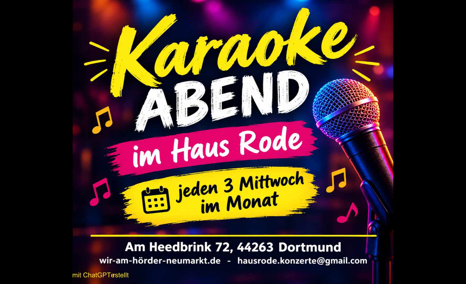 Karaoke Abend