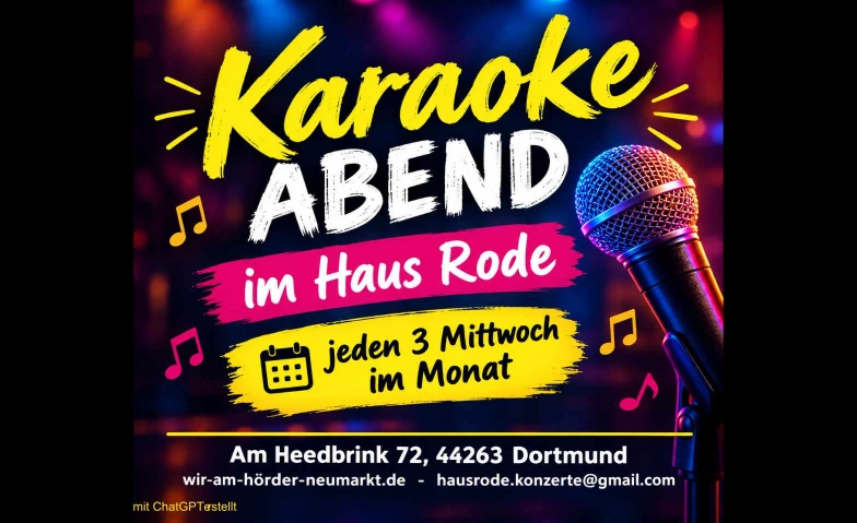 Karaoke Abend, Parties / Karaoke, Haus Rode