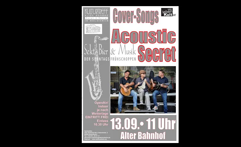 Sekt, Bier und Musik - Frühschoppen Neulußheim