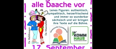 Event-Image for 'Das gommt nich alle Daache vor &ndash; S&auml;chsische Leseb&uuml;hne'