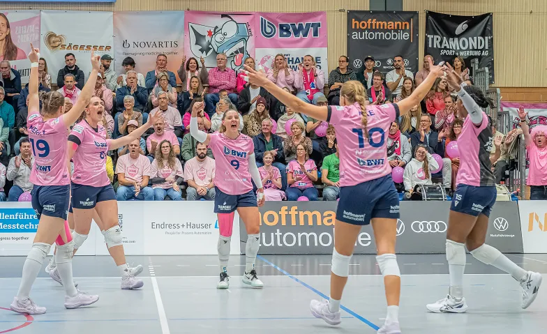Sm'Aesch vs. Volley Düdingen, Sport & Fitness / Volleyball, Mehrzweckhalle Löhrenacker