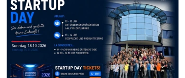 Event-Image for 'Start-Up-Day mit Firmenf&uuml;hrung'