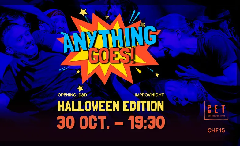 ANYTHING GOES - Improv SHOW HALLOWEEN EDITION