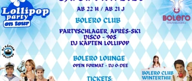 Event-Image for 'Lollipop Party, Sa. 31.10.2026 im Bolero Club, Winterthur'