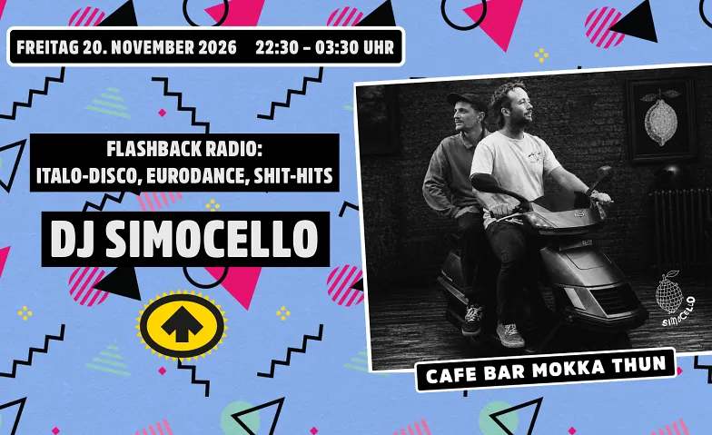 FLAHSBACK RADIO FEAT SIMOCELLO, Partys / Sonstige Partys, CAFE BAR MOKKA