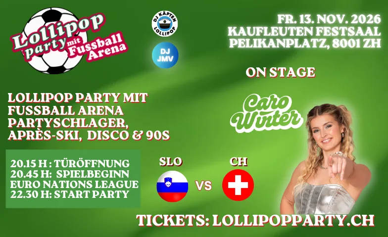 Lollipop Party & Public Viewing, Kaufleuten Festsaal, Parties / Other parties, Kaufleuten Festsaal