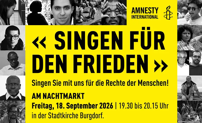 SINGEN FÜR DEN FRIEDEN