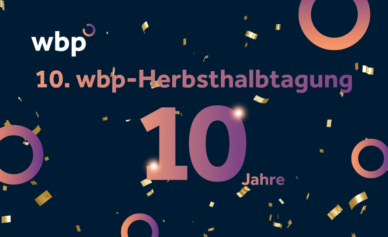 wbp- Herbsthalbtagung: KI-Kompetenz in der Berufsbildung Bildungszentrum Sihlpost Billets