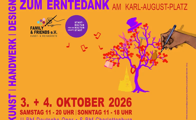 Event-Image for 'Kunst, Handwerk, & Wein: Erntedank am Karl-August-Platz'