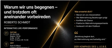 Event-Image for 'Warum wir uns begegnen & trotzdem oft aneinander vorbeireden'