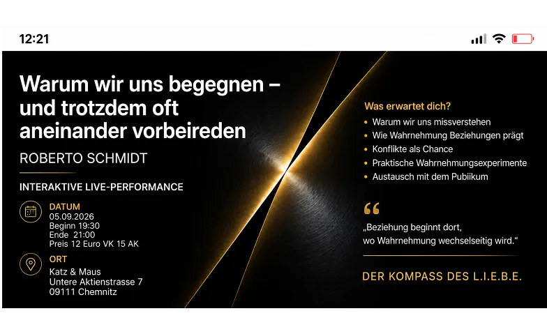 Warum wir uns begegnen & trotzdem oft aneinander vorbeireden